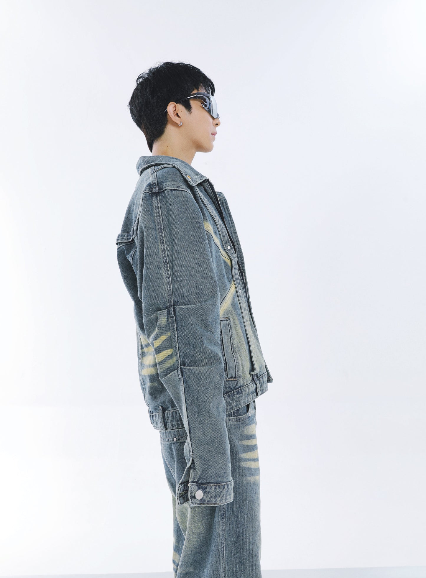 【23s September.】Vintage washed denim suit -M ArtsKoreanMan