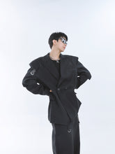 【23s September.】Belt Embellished Casual Suit ArtsKoreanMan