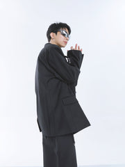 【23s September.】Belt Embellished Casual Suit -M ArtsKoreanMan