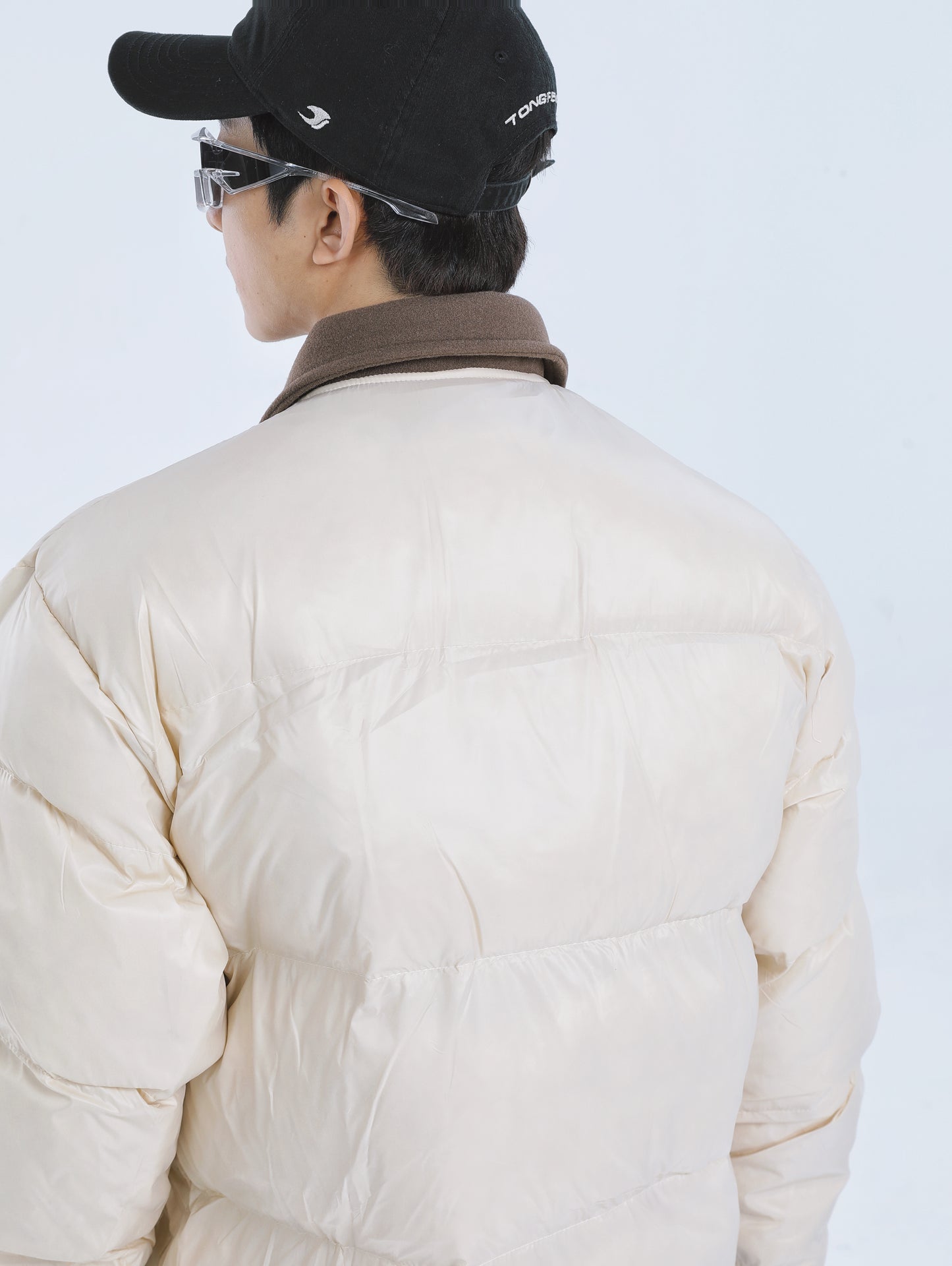 【23s September.】Diagonal Zipper Irregular Cotton Coat ArtsKoreanMan