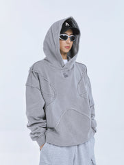 【23s September.】Solid Color High Street Hooded Sweater -L ArtsKoreanMan