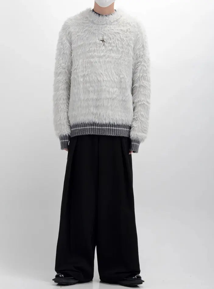 Best Selling Black & White Sweaters ArtsKoreanMan