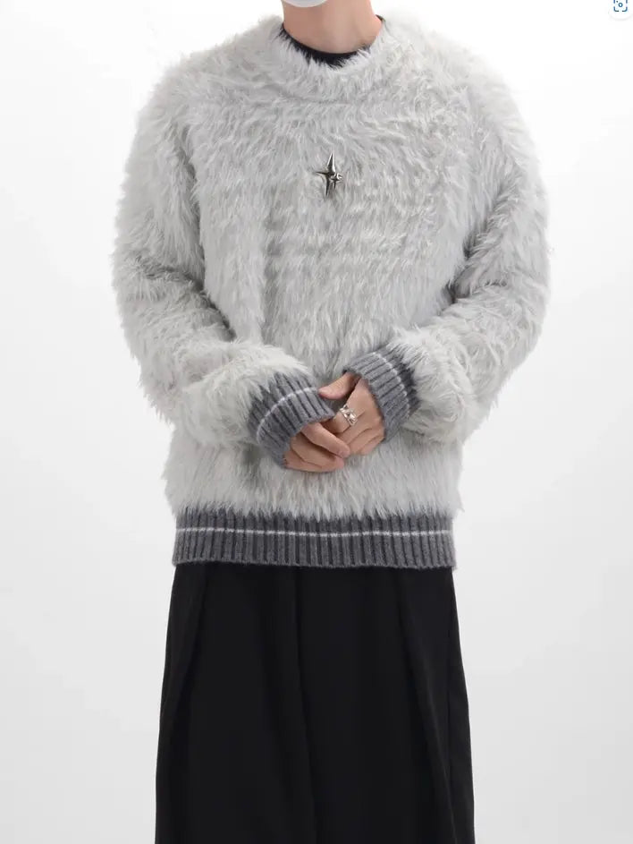 Best Selling Black & White Sweaters ArtsKoreanMan