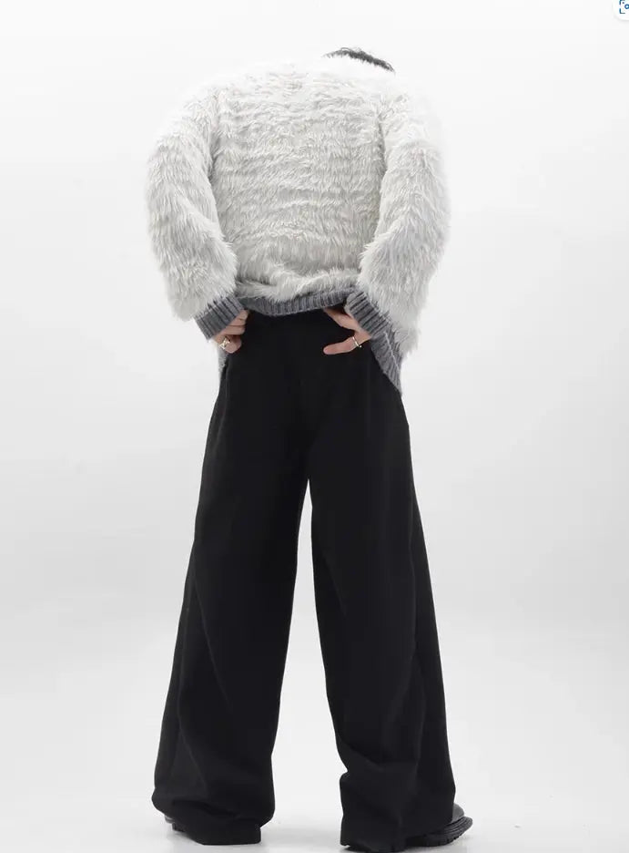 Best Selling Black & White Sweaters ArtsKoreanMan