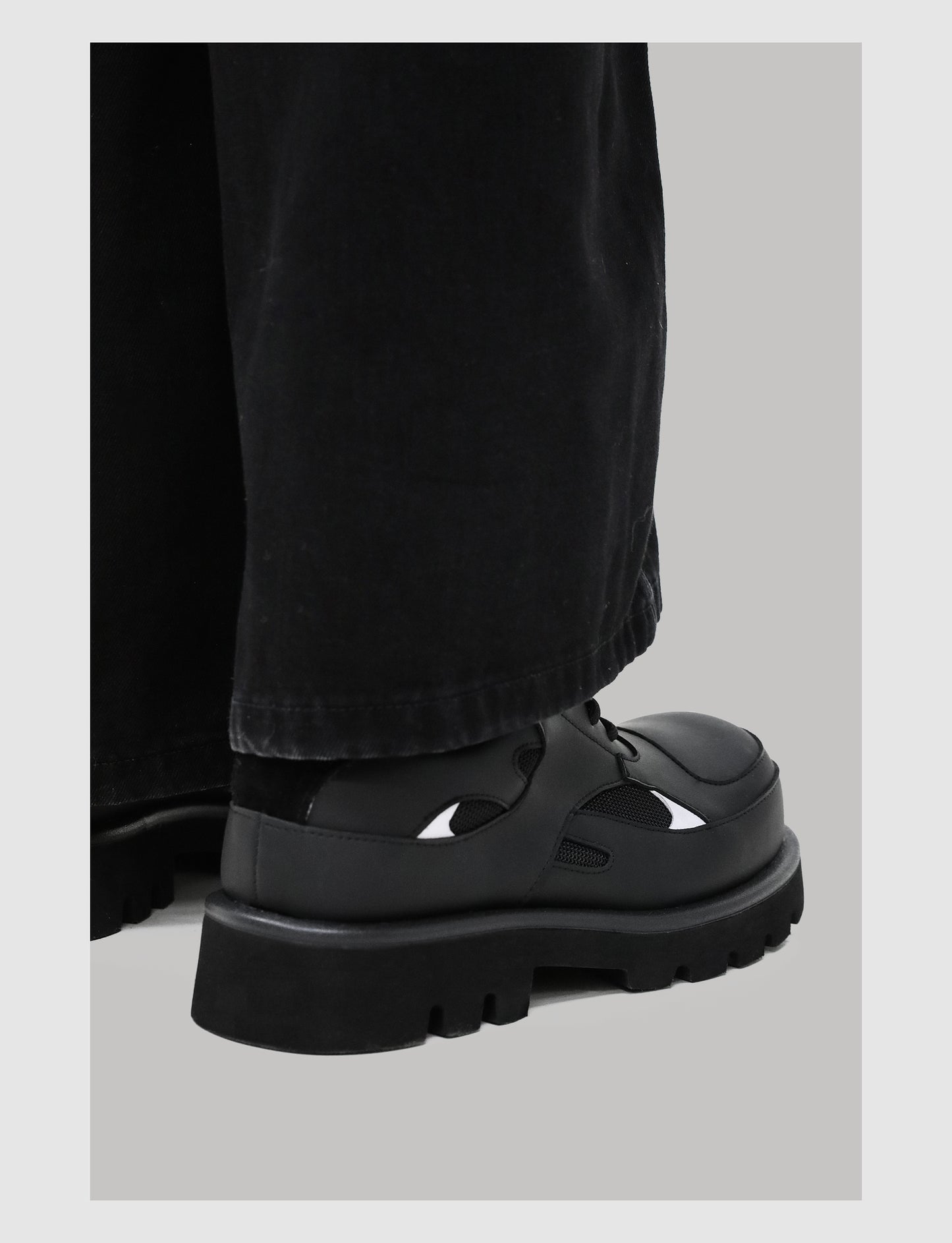 Deconstructed Athletic Thick-soled Casual Derby Shoes ArtsKoreanMan