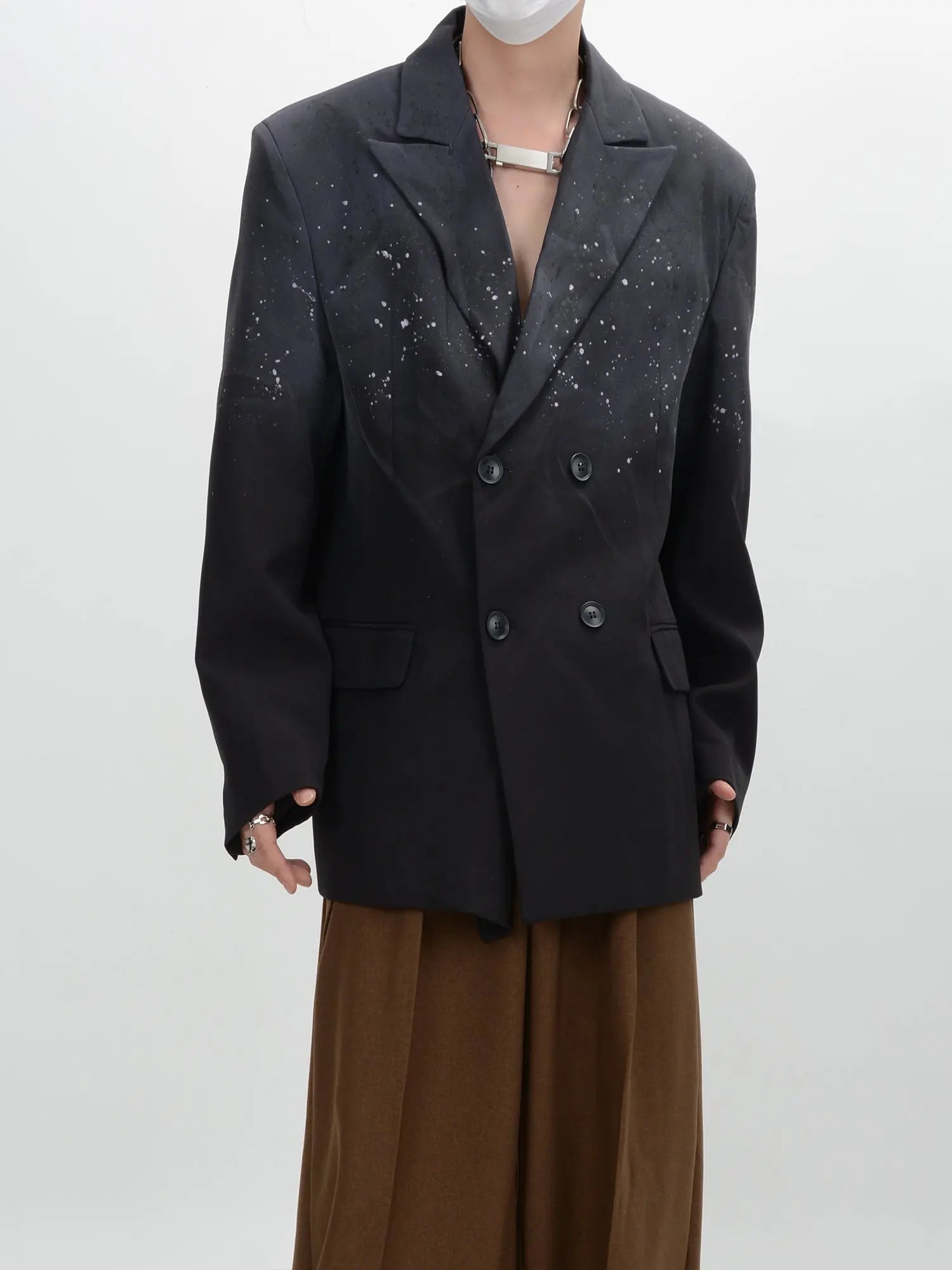 【23s September.】Gradient Design Blazer ArtsKoreanMan
