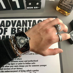 Wormhole Concept Triangle Watch Bracelet