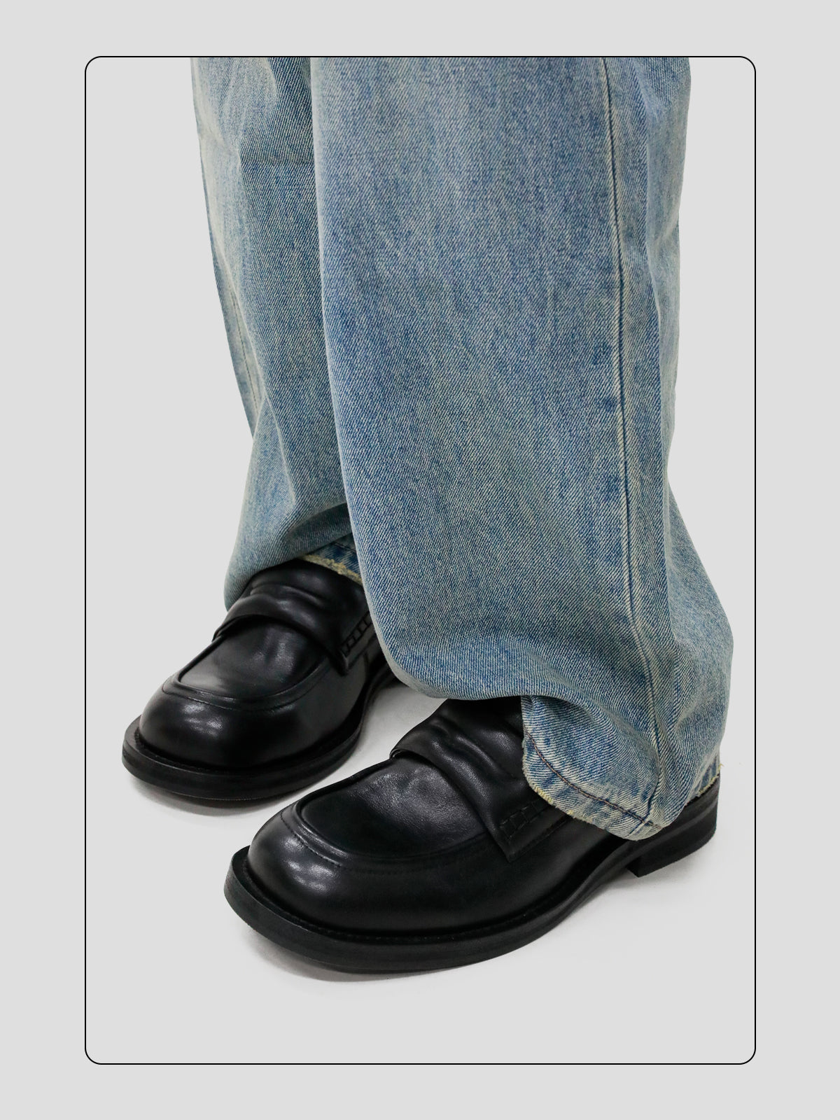 Elegant Minimalist Leather Loafers