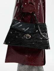 Three-dimensional Relief Light Luxury Handbag Crossbody Bag ArtsKoreanMan