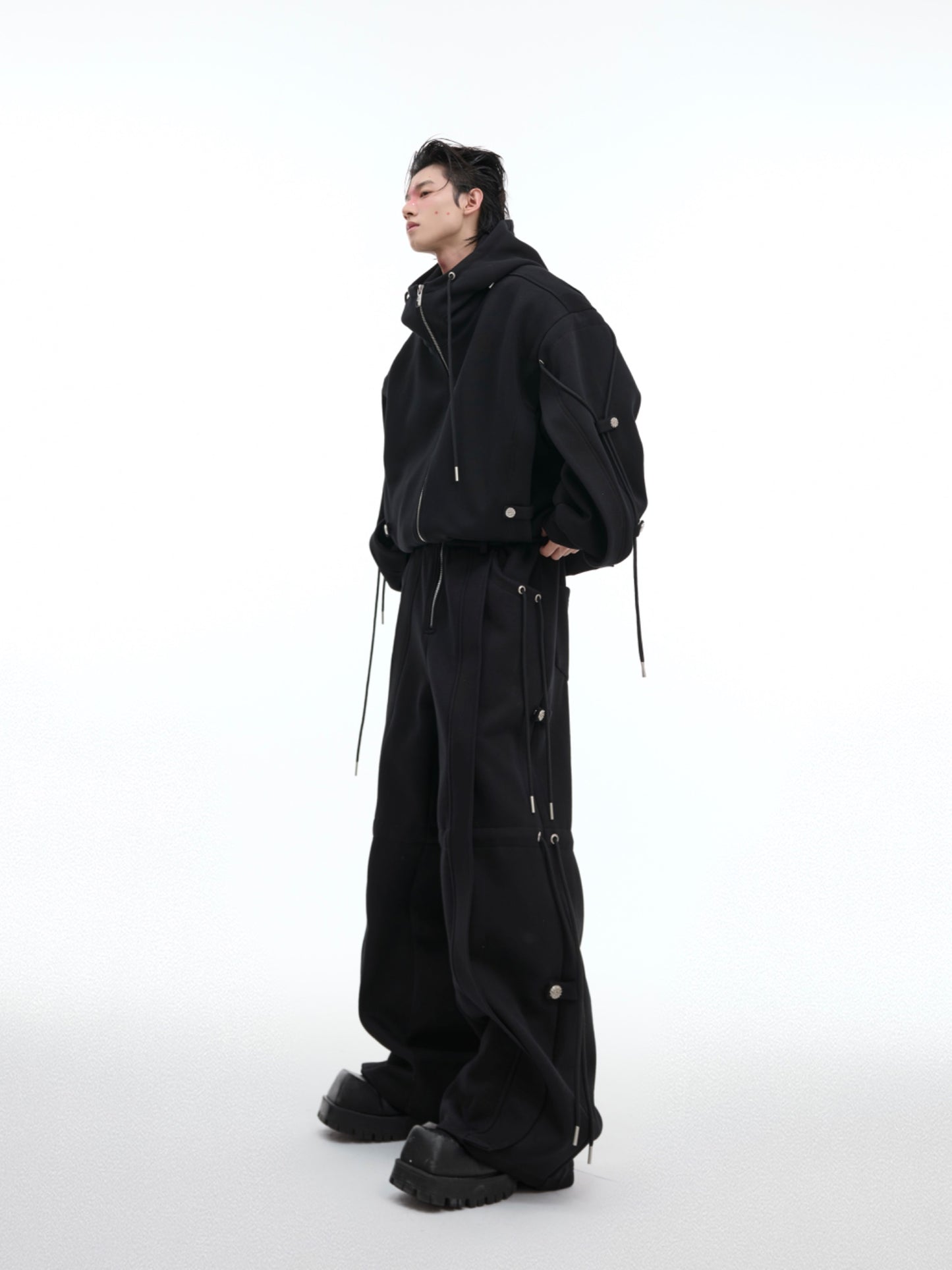 【24s Sep.】Deconstruction Design Loose Hoodie Set3 ArtsKoreanMan