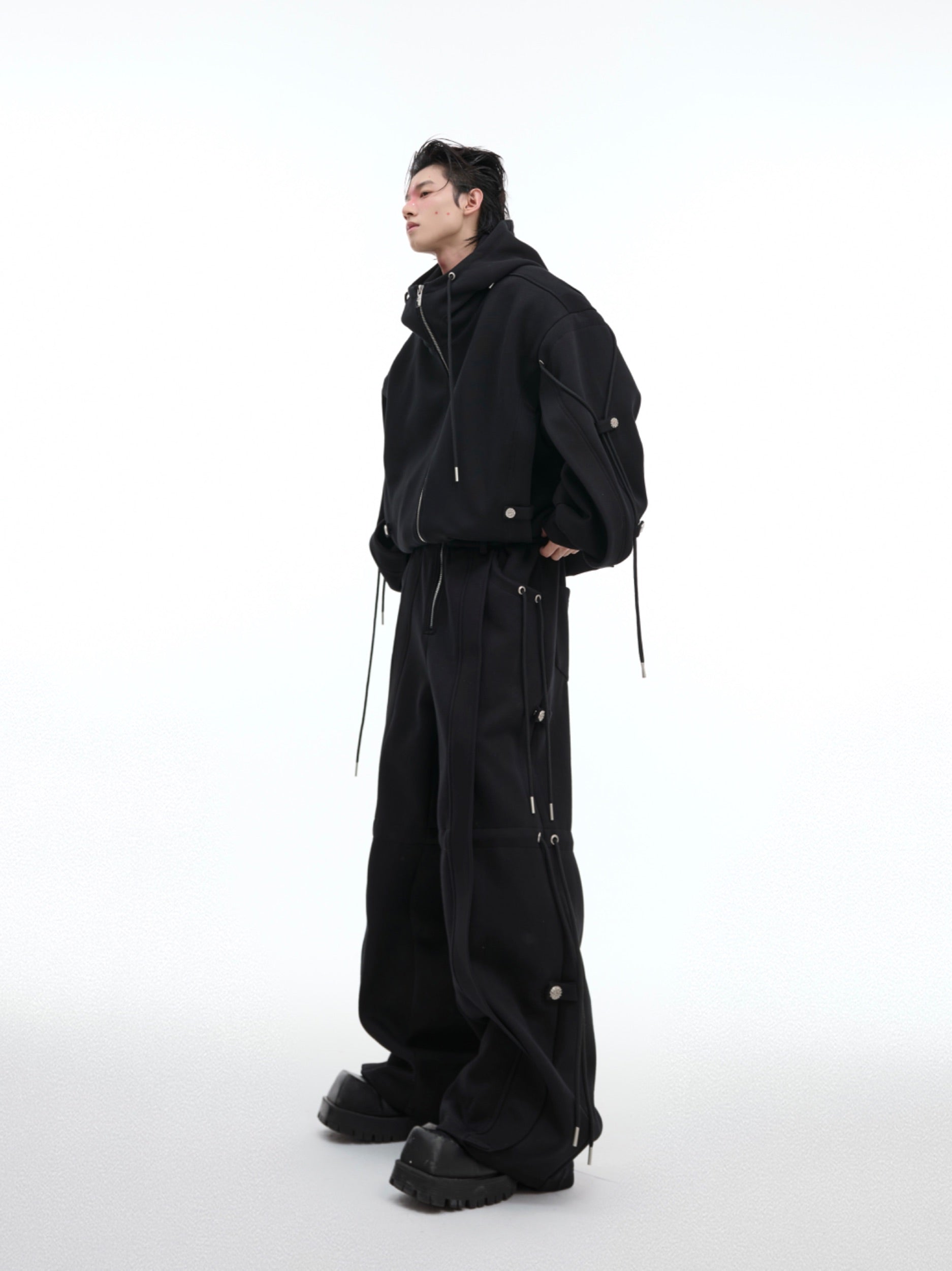 【24s Sep.】Deconstruction Design Loose Hoodie Set3 ArtsKoreanMan