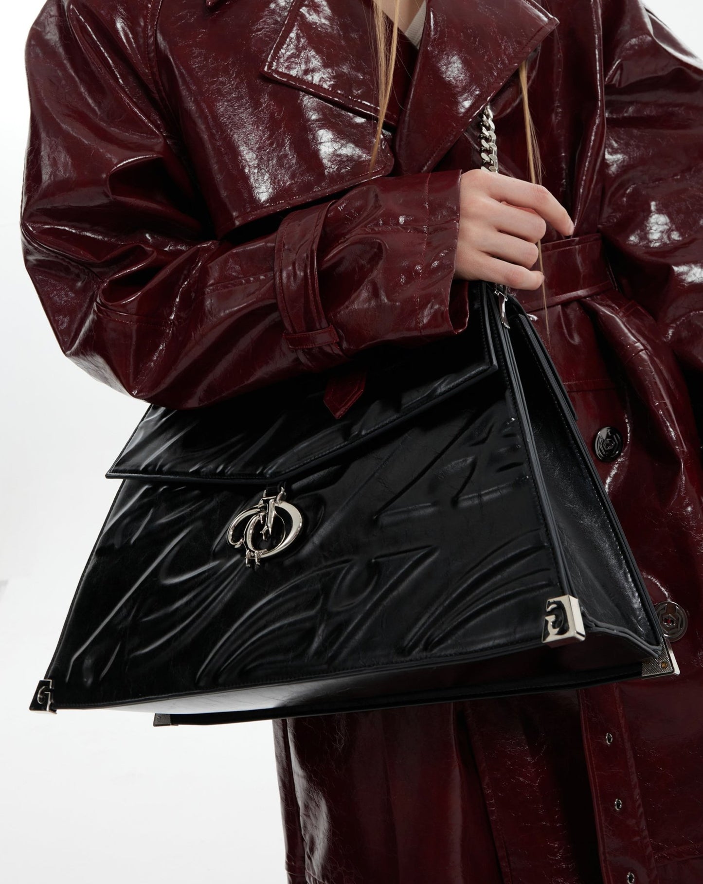 Three-dimensional Relief Light Luxury Handbag Crossbody Bag ArtsKoreanMan