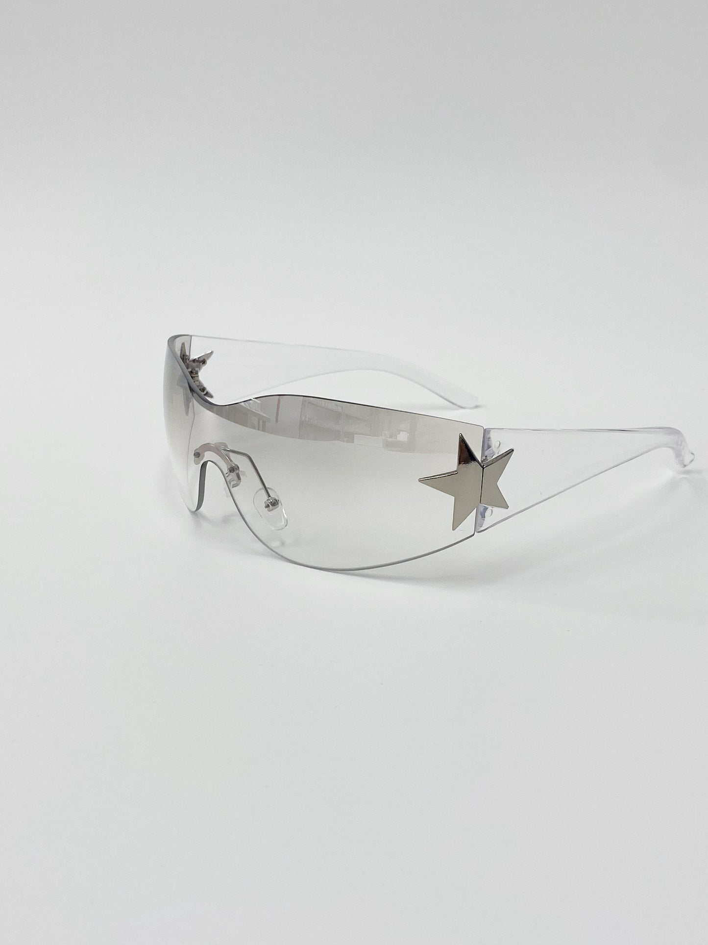 Pentagram Pattern Y2K Punk Sunglasses ArtsKoreanMan