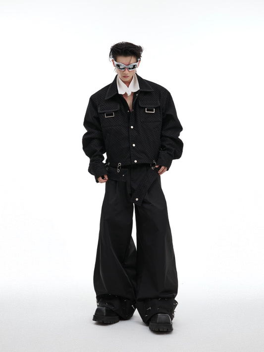 【24s Oct.】Mesh Design Casual Lapel Jacket ArtsKoreanMan