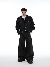 【24s Oct.】Mesh Design Casual Lapel Jacket ArtsKoreanMan