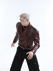 【24s Oct.】Heavy Street Motorcycle Leather Jacket ArtsKoreanMan