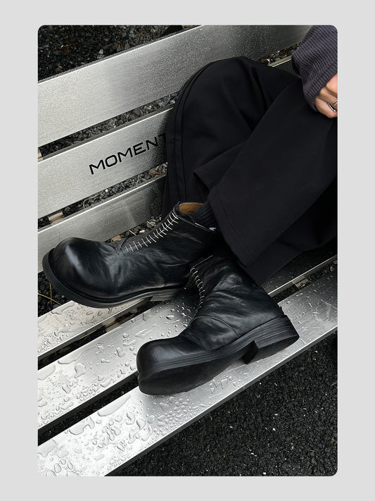 Line Design Chelsea Platform Boots