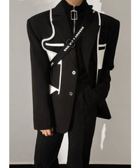 【23s August.】Stitching Casual Jacket ArtsKoreanMan