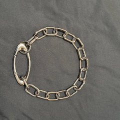 Keychain Double Ring Titanium Alloy Necklace ArtsKoreanMan