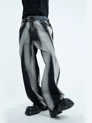 【23s September.】Relaxed tie-dye straight-leg jeans ArtsKoreanMan