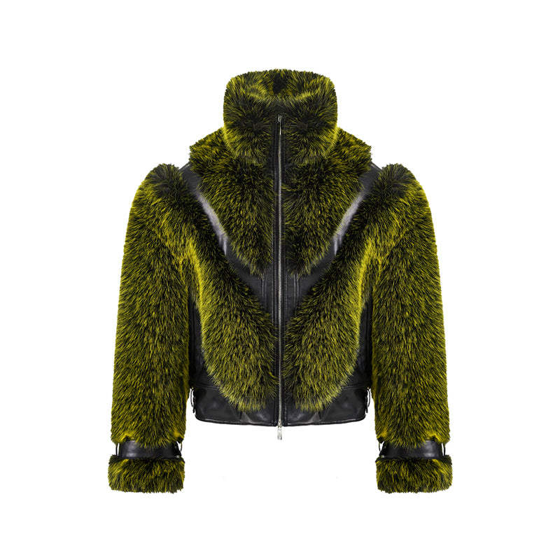 【24s Dec.】Short Faux Fur Jacket ArtsKoreanMan