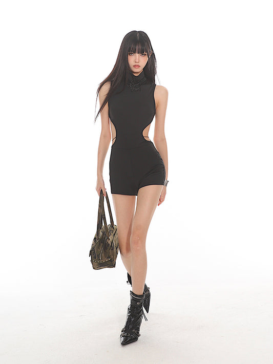 【24s Nov.】Cross-Back Slim Fit Jumpsuit ArtsKoreanMan