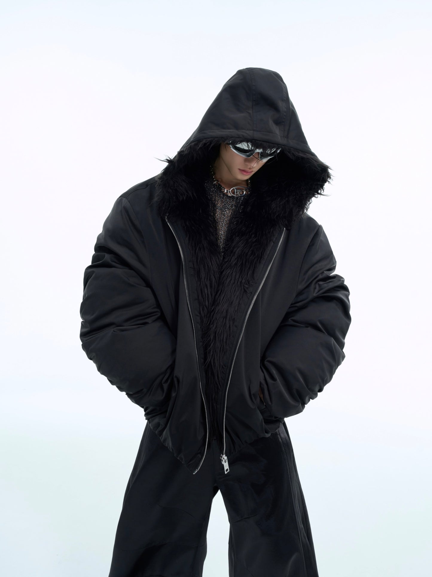 【24s Dec.】Hooded Fleece Baseball Jacket ArtsKoreanMan