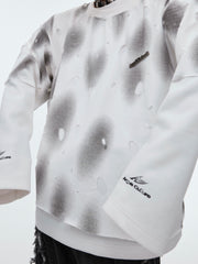 【24s Sep.】Retro Two-piece Ripped Sweatshirt ArtsKoreanMan