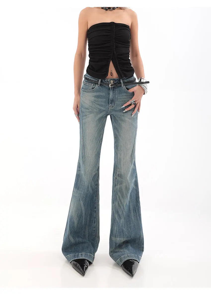 【23s July.】Washed Low Rise Jeans ArtsKoreanMan