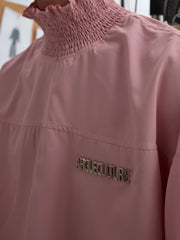 【24s Oct.】High Collar Pleated Loose Lace Shirt ArtsKoreanMan