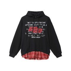 【24s Nov.】Embroidered Letter Design Hoodie ArtsKoreanMan