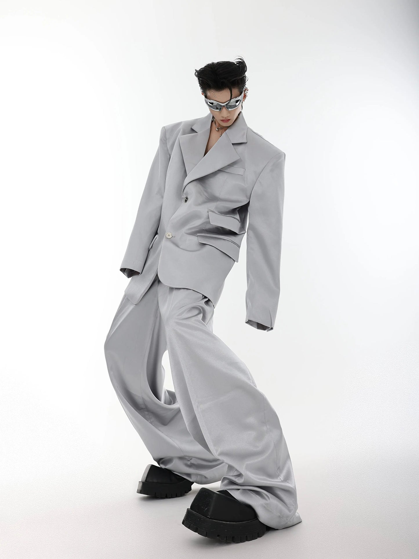 【23s August.】Simple Shoulder Pad Suit ArtsKoreanMan