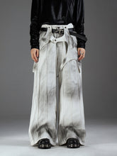 【24s Nov】Detachable Stitching Layered Distressed Washed Jeans ArtsKoreanMan