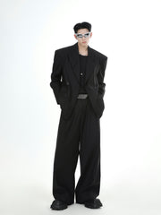 【24s Oct.】Loose Fit Purple Blazer Set ArtsKoreanMan