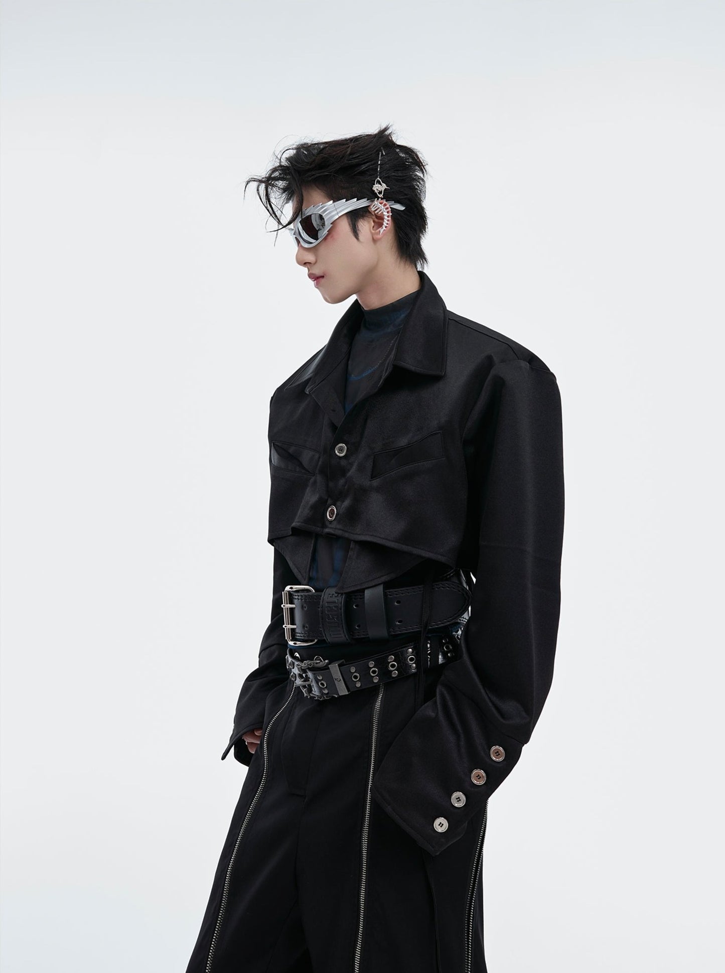 【24s July.】Short Ribbon Elegant Shirt ArtsKoreanMan