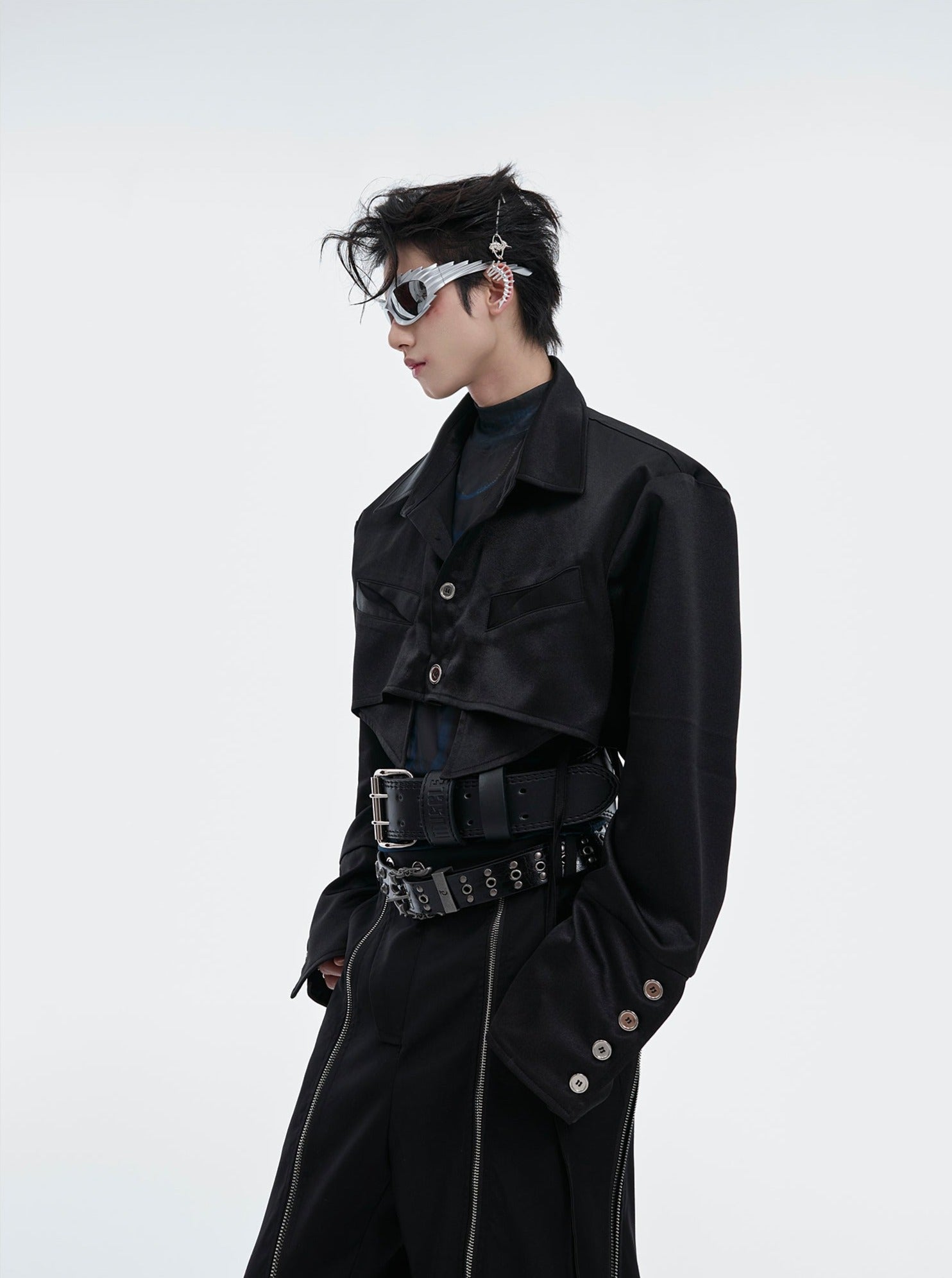 【24s July.】Short Ribbon Elegant Shirt ArtsKoreanMan