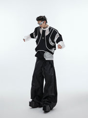 【24s Sep.】Fake Two-piece Crew Neck Sweatshirt ArtsKoreanMan