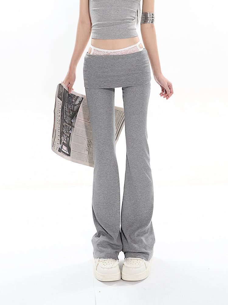 【24s May.】Waist-cinching Stretch Bootcut Pants ArtsKoreanMan