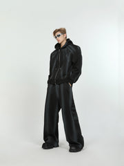 【24s June.】Tie-dyed Gradient Casual Jacket + Straight Wide-leg Pants ArtsKoreanMan