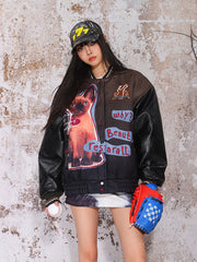 【24s Nov.】Vintage Gradient Kitten Embroidered Cotton Jacket ArtsKoreanMan