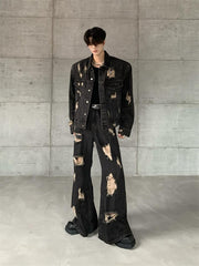 【24s Nov.】Washed Distressed Denim Jacket ArtsKoreanMan