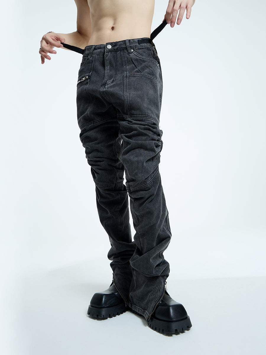 【23s September.】High Street Crinkled Washed Jeans -M ArtsKoreanMan