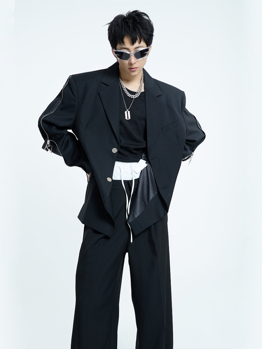 【23s September.】Metallic Embellished Blazer-L ArtsKoreanMan