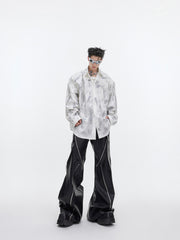 【24s January.】Heavy Brushed Hand Painted Design Shirt ArtsKoreanMan