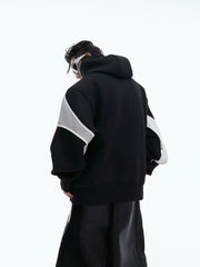 【24s Nov.】Deconstructed Double-layer Paneled Hoodie ArtsKoreanMan