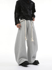 【24s Nov.】Vintage Thick Rope Machete Design Sweatpants ArtsKoreanMan