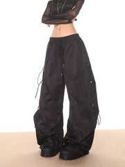 【24s Oct.】Wide-leg Machete Drawstring Overalls ArtsKoreanMan