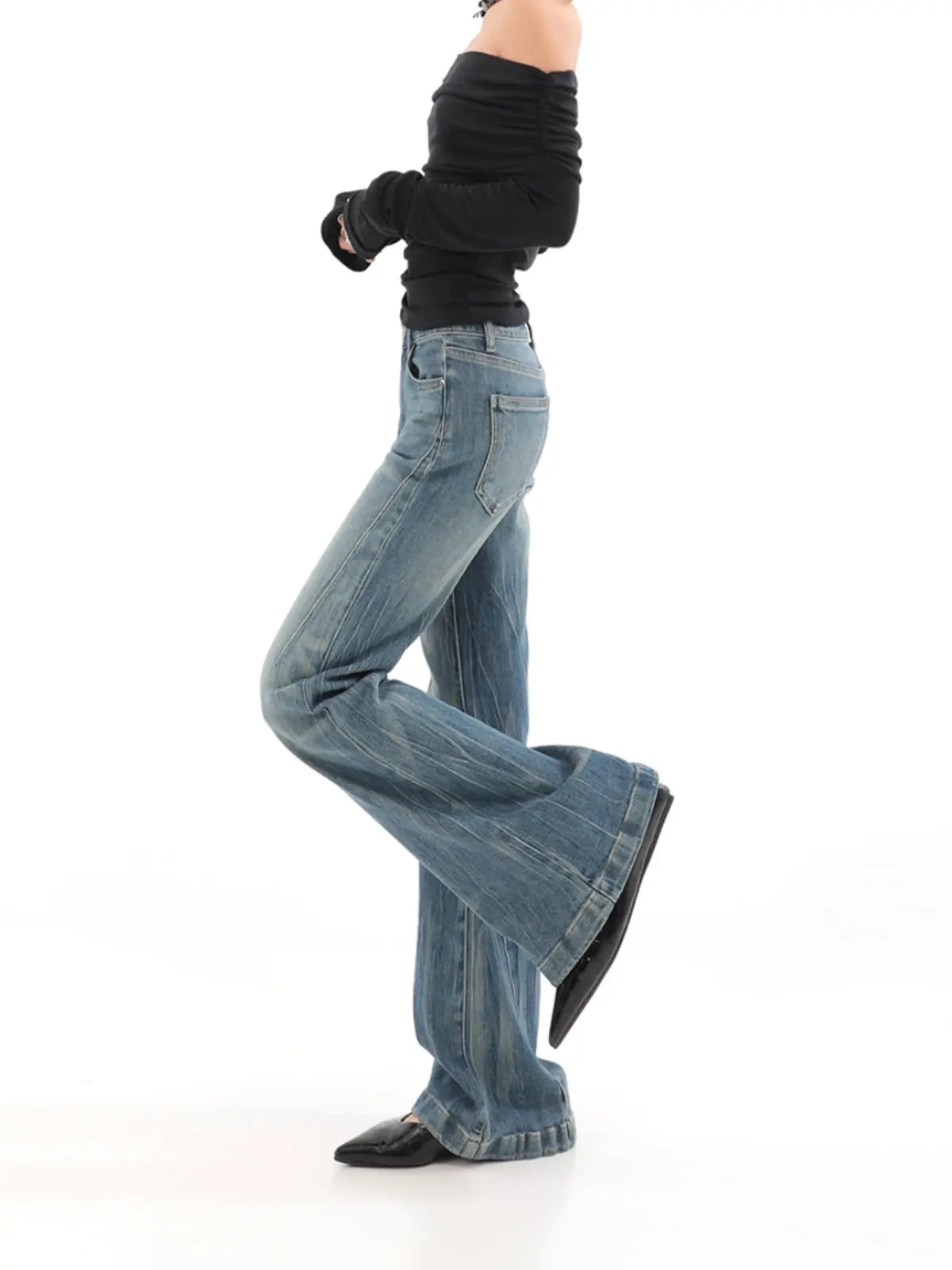 【23s July.】Washed Low Rise Jeans ArtsKoreanMan