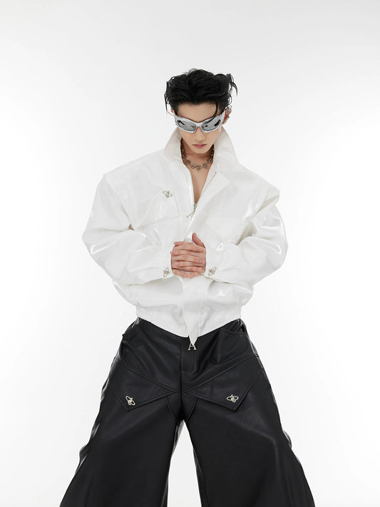 【23s August.】Streamer Shoulder Pad Jacket ArtsKoreanMan