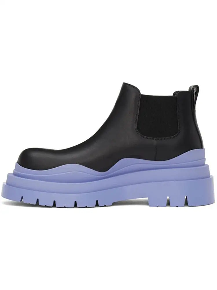 【New】Heightened Platform Boots ArtsKoreanMan
